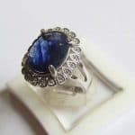 blue Saphire ring
