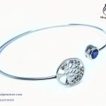 خرید دستبند نقره زنانه فنری با قیمت مناسب