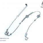 فروش دستبند نقره زنانه طرح گل و قلب با قیمت مناسب